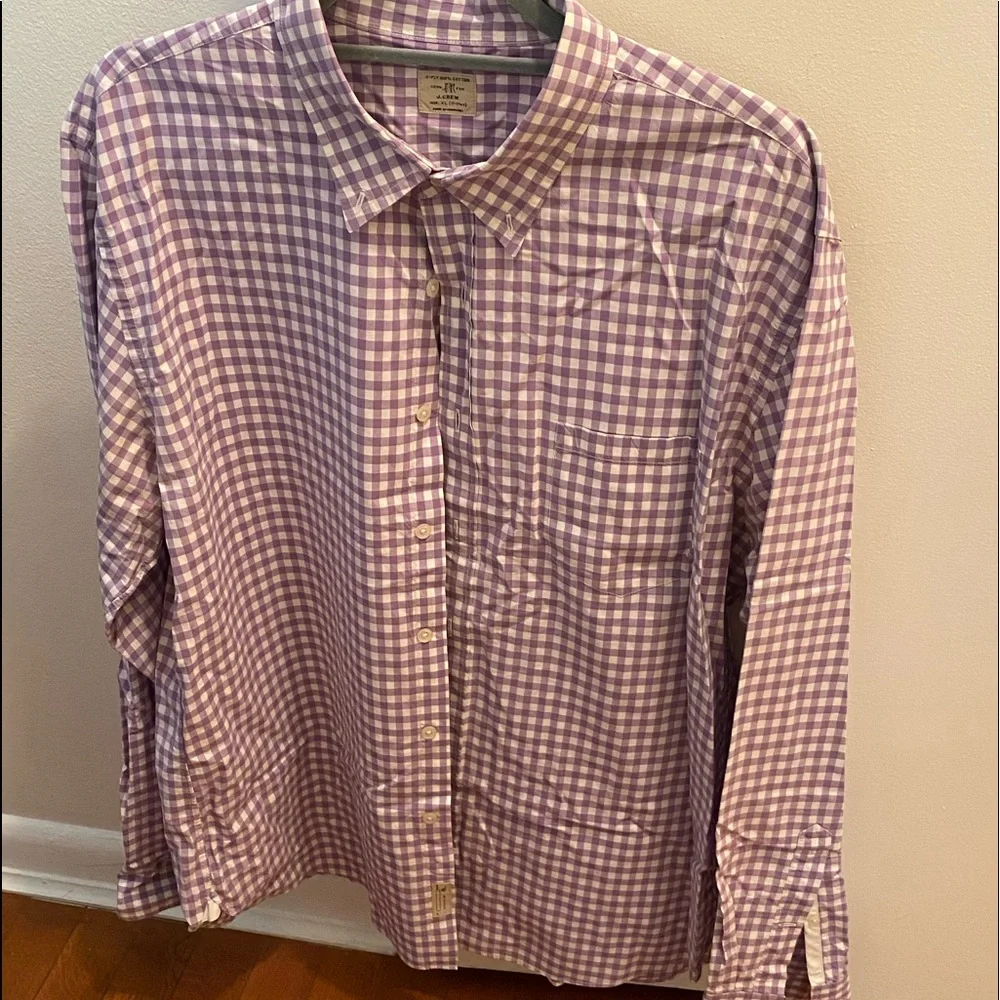 J. Crew 100% Cotton Sports Shirt XL